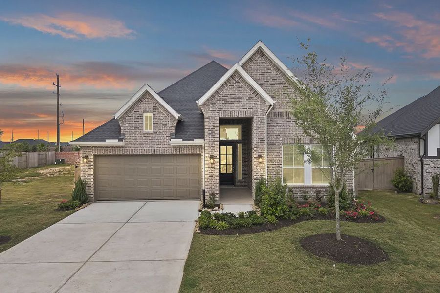 Representative exterior photo of a completed home built from the Brooks by Chesmar Homes in Kresston 50's, Montgomery, TX (Image 20). Representative exterior photo of a completed home built from the Brooks by Chesmar Homes in Kresston 50's, Montgomery, TX (Image 20).