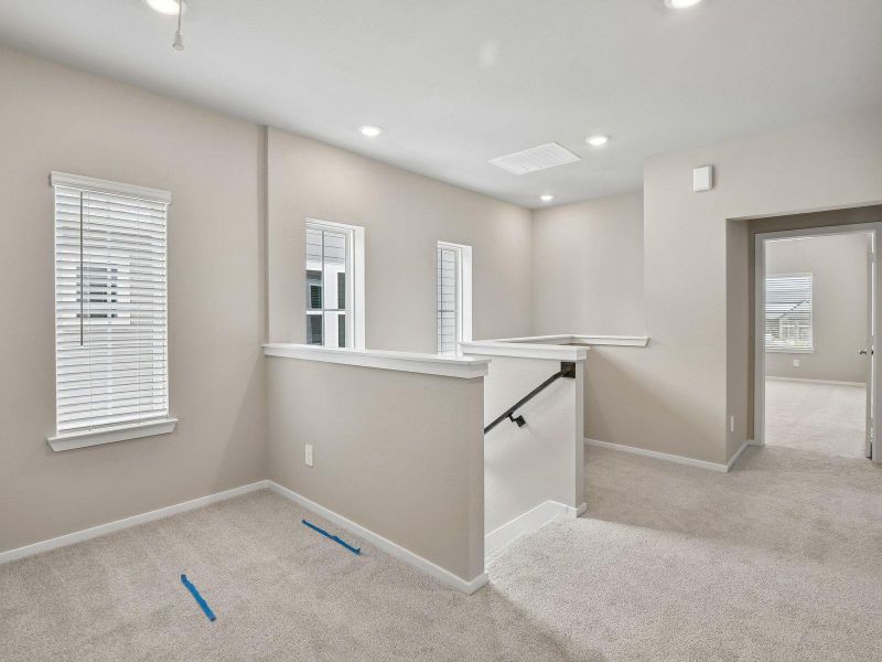 Spacious, unfurnished interior of a new home in Parkway Commons - City Series, Missouri City (Image 36). Spacious, unfurnished interior of a new home in Parkway Commons - City Series, Missouri City (Image 36).