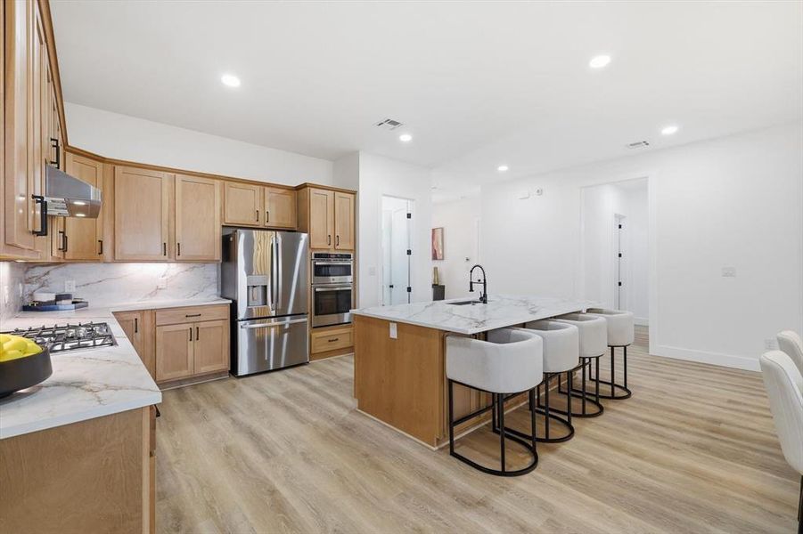 Furnished interior view inside a new home in , Denton (Image 5).
