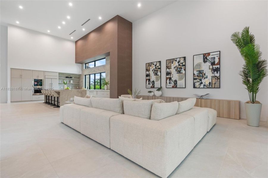 Furnished interior view inside a new home in , Davie (Image 46).