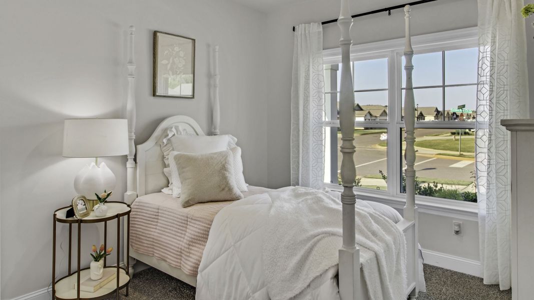 Furnished interior view inside a new home in Hedge Rose, Somerville (Image 22). Furnished interior view inside a new home in Hedge Rose, Somerville (Image 22).