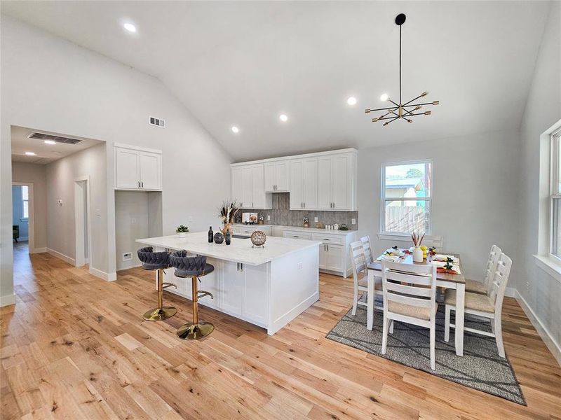 Furnished interior view inside a new home in , Gun Barrel City (Image 4).