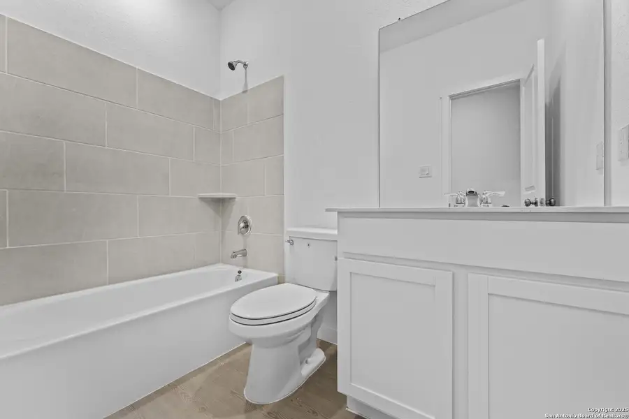 Furnished interior view inside a new home in Hidden Trails: Coastline Collection, Bulverde (Image 10).