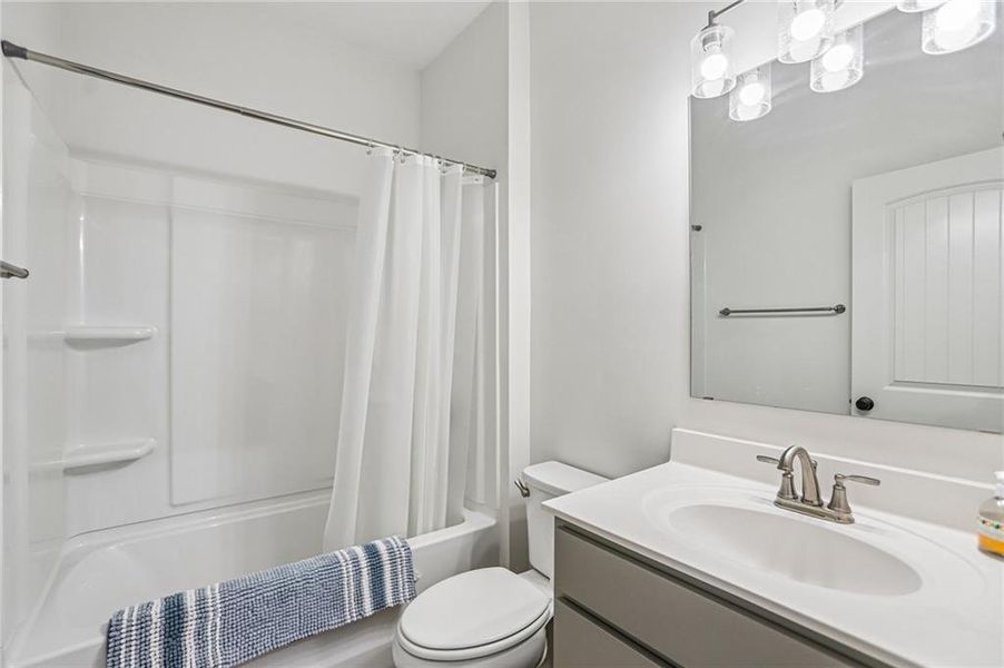 Furnished interior view inside a new home in Poplar Place, Dallas (Image 24).