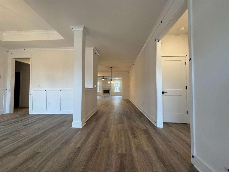 Spacious, unfurnished interior of a new home in Tuscany Hills, Douglasville (Image 9).