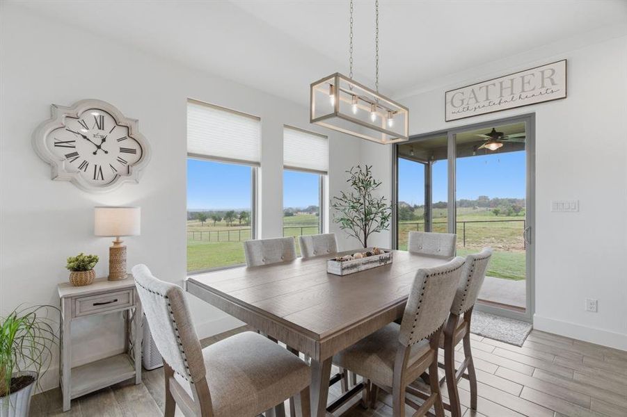Furnished interior view inside a new home in Gatlin Ranch, Springtown (Image 19).