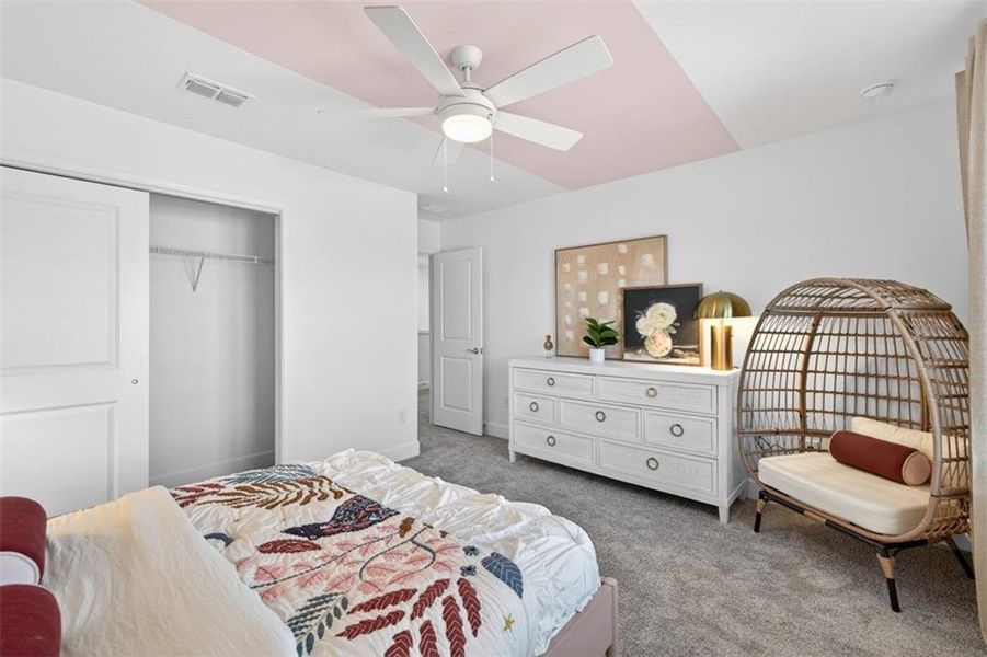 Furnished interior view inside a new home in Linden Grove, Powder Springs (Image 28).