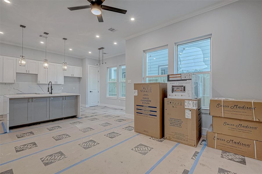 In-progress construction of a new home in , Houston, TX (Image 28). In-progress construction of a new home in , Houston, TX (Image 28).