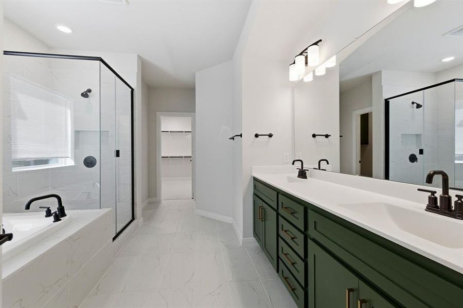 Furnished interior view inside a new home in , Fort Worth (Image 16). Furnished interior view inside a new home in , Fort Worth (Image 16).