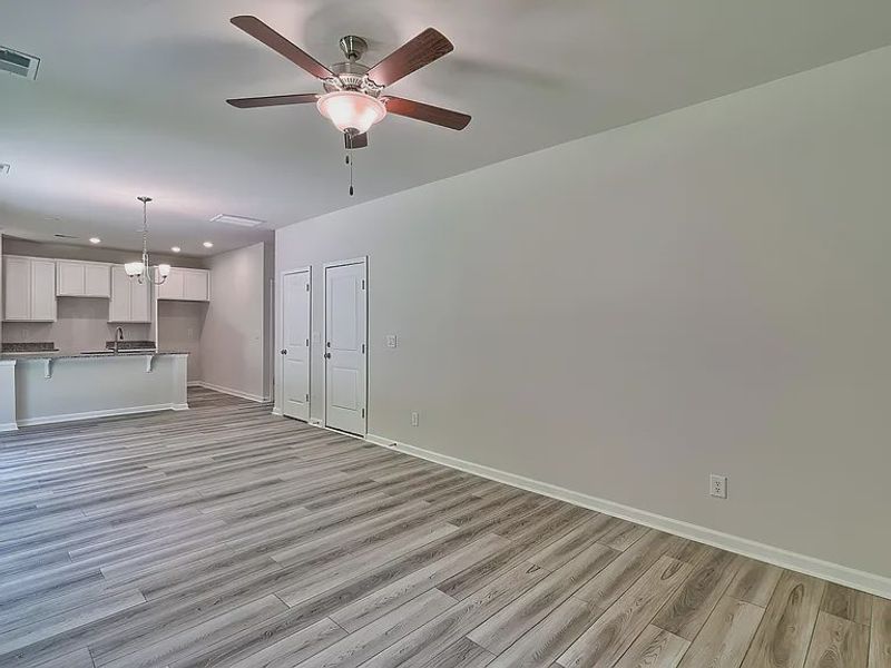 Spacious, unfurnished interior of a new home in Emanuel Creek, West Columbia (Image 9). Spacious, unfurnished interior of a new home in Emanuel Creek, West Columbia (Image 9).