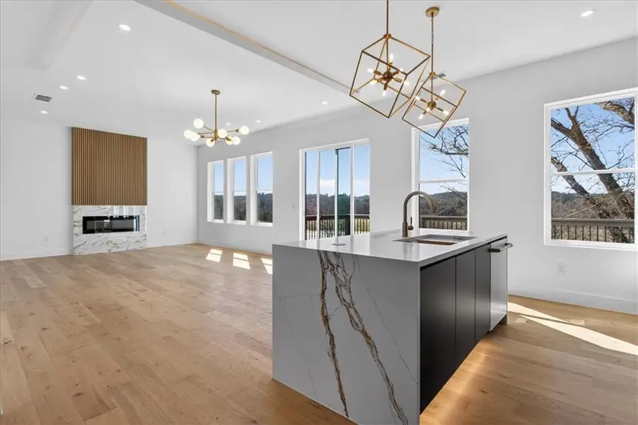 Furnished interior view inside a new home in , Canton (Image 19).