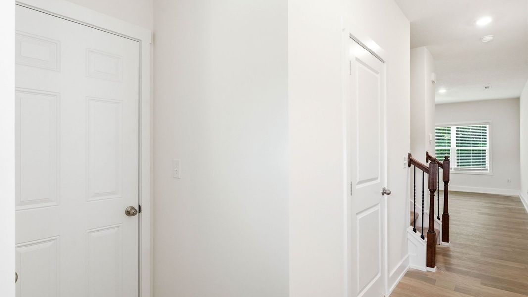 Spacious, unfurnished interior of a new home in Macon Townhomes, Seymour (Image 16). Spacious, unfurnished interior of a new home in Macon Townhomes, Seymour (Image 16).
