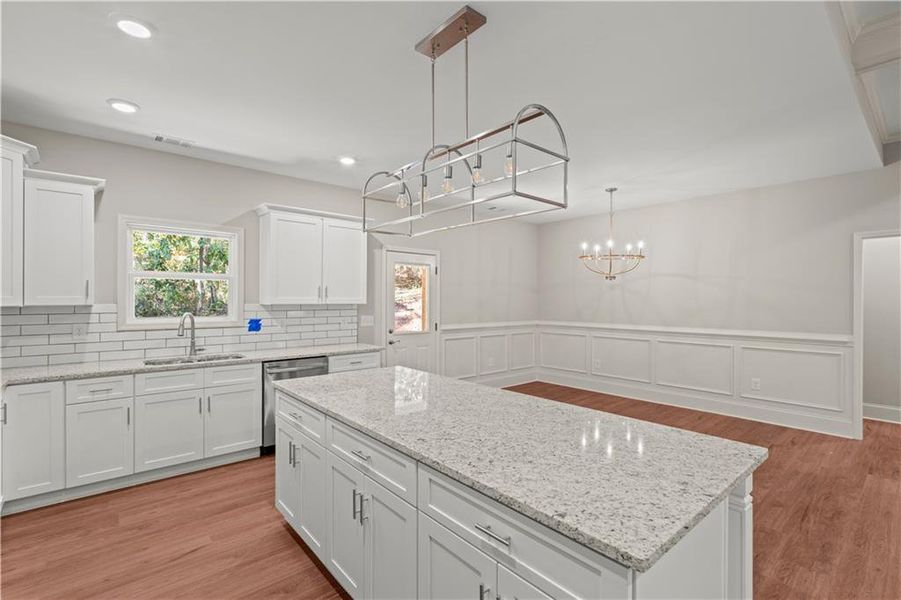 Furnished interior view inside a new home in , Bowdon (Image 10).