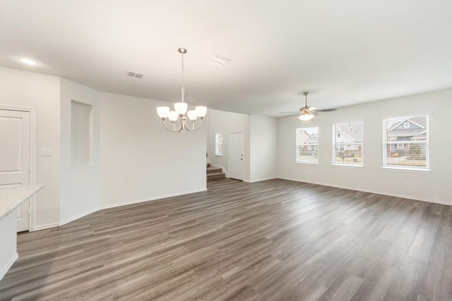 Representative exterior photo of a completed home built from the Harwood by Impression Homes in Heartland, Heartland, TX (Image 12).