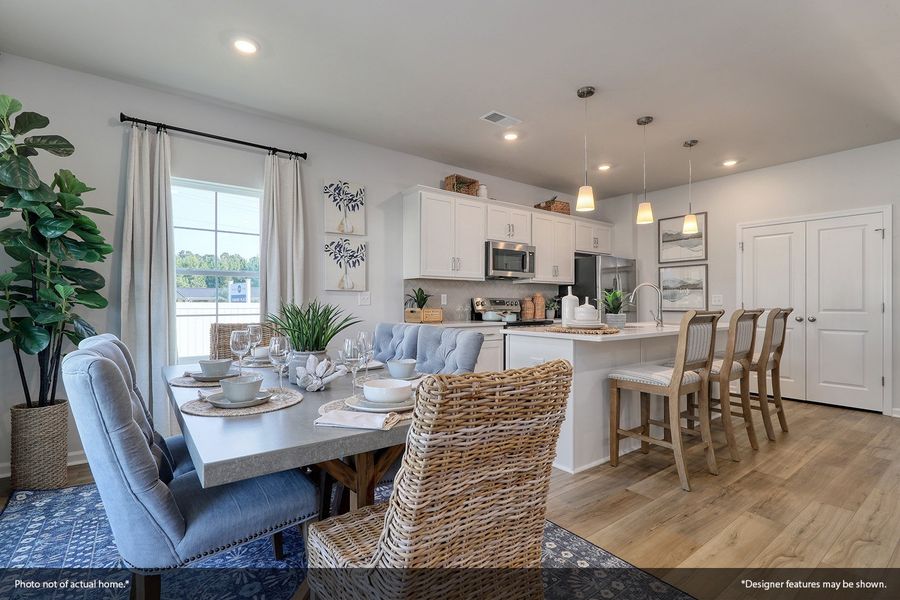 Furnished interior view inside a new home in Landmark Commons, Boiling Springs (Image 8).