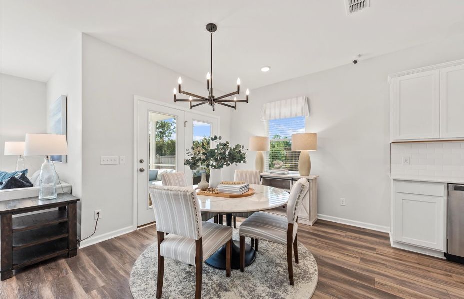 Furnished interior view inside a new home in Bradford Pointe, Summerville (Image 11).