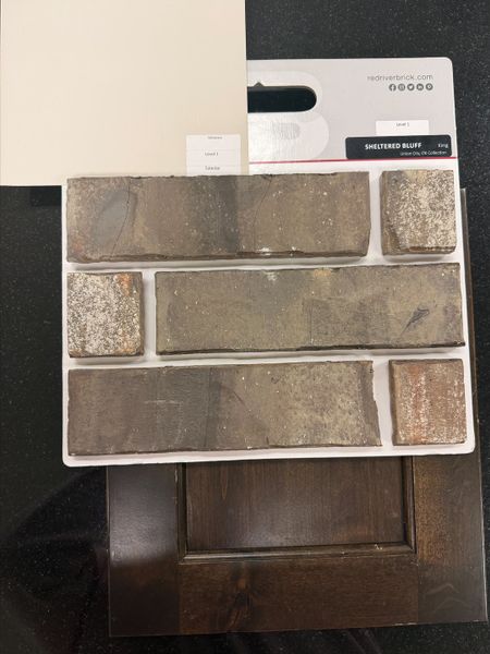 Sample of building materials used in homes in Terra Vista Estates, Springtown (Image 4).