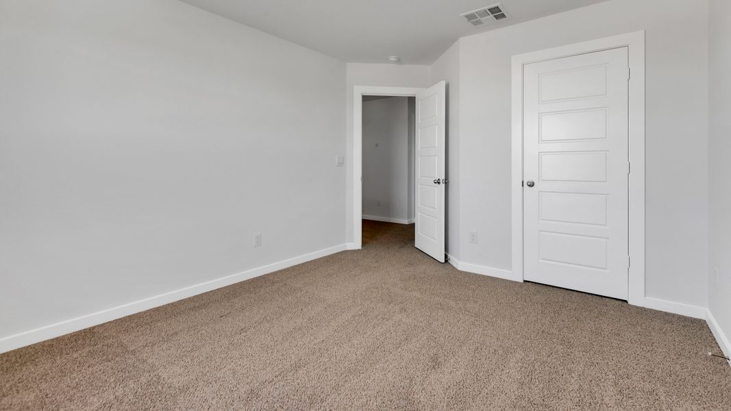 Spacious, unfurnished interior of a new home in Everest Heights, Lubbock (Image 23). Spacious, unfurnished interior of a new home in Everest Heights, Lubbock (Image 23).