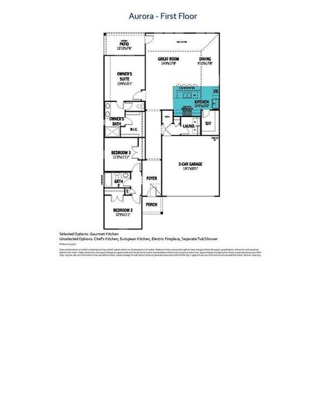 Aurora - Floor Plan Aurora - Floor Plan