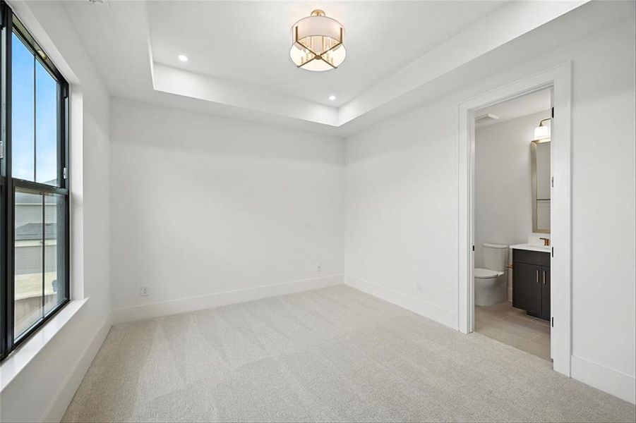 Spacious, unfurnished interior of a new home in Fields, Frisco (Image 28).