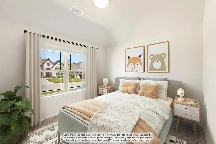 Furnished interior view inside a new home in Godley Ranch Elements, Godley (Image 8).