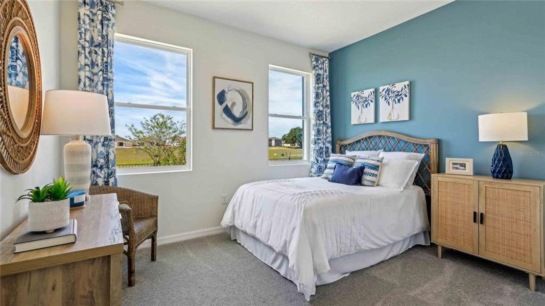Furnished interior view inside a new home in Twisted Oaks, Wildwood (Image 11).