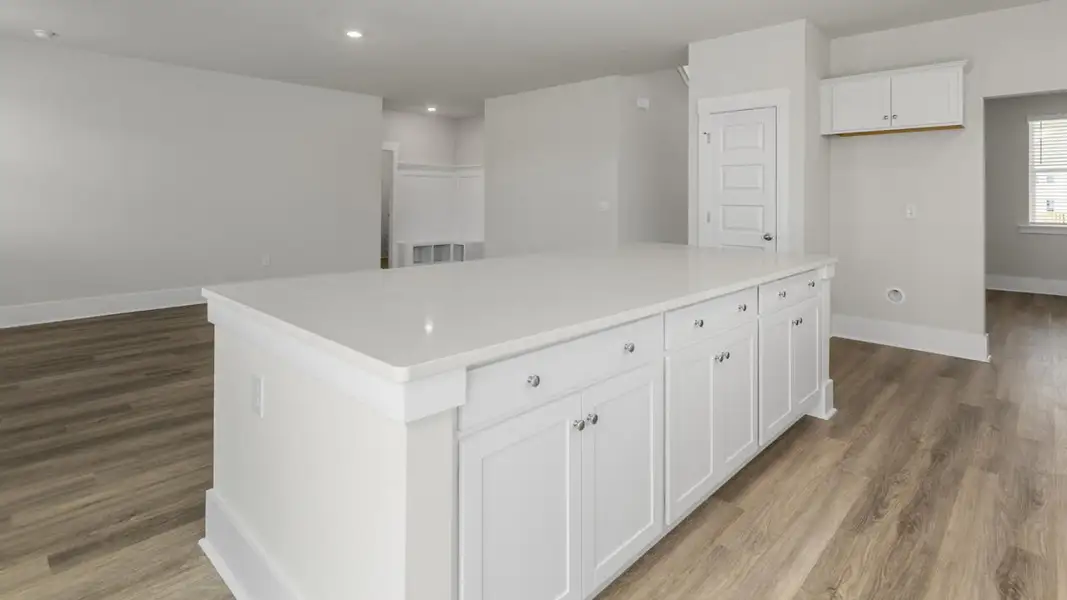 Furnished interior view inside a new home in The Highlands at Cedar Hill Landing, Navassa (Image 10).