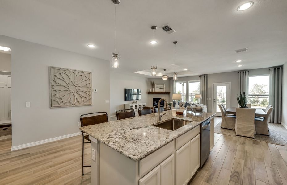 Representative furnished interior of a home built from the Keller by Pulte Homes in Rosemary Fields, Godley (Image 16). Representative furnished interior of a home built from the Keller by Pulte Homes in Rosemary Fields, Godley (Image 16).