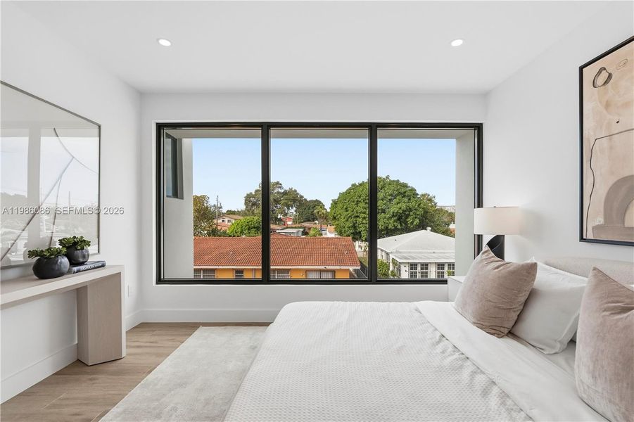 Furnished interior view inside a new home in , Miami (Image 41). Furnished interior view inside a new home in , Miami (Image 41).