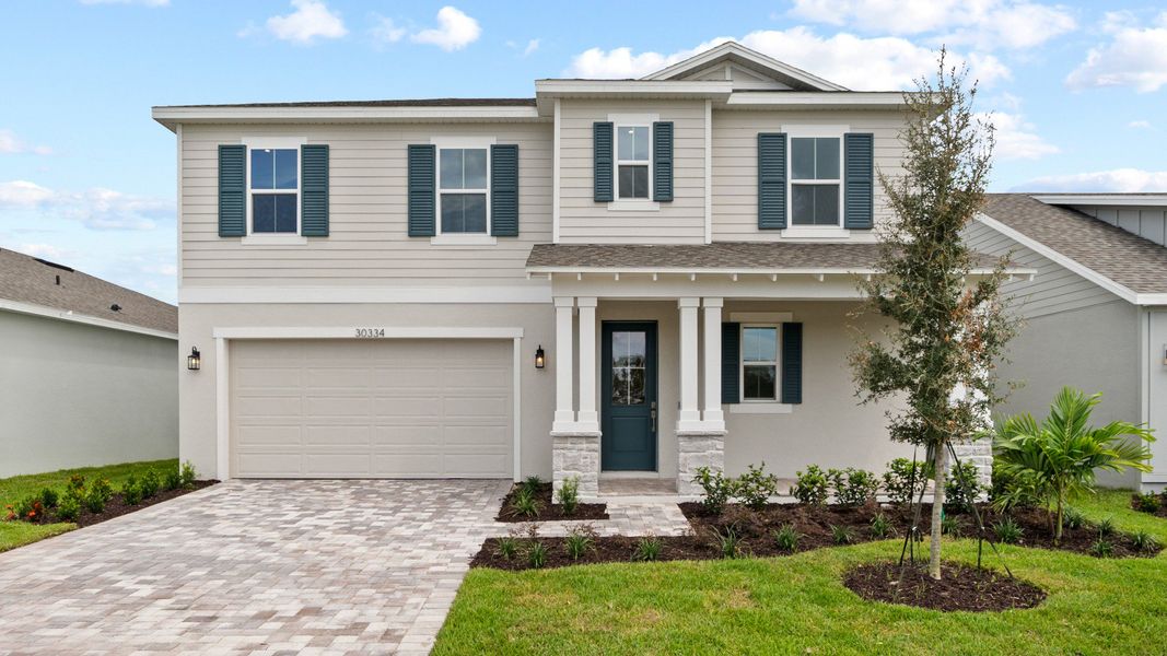 Mangrove Floor Plan by DRB Homes in Trailside located in Mount Dora, FL