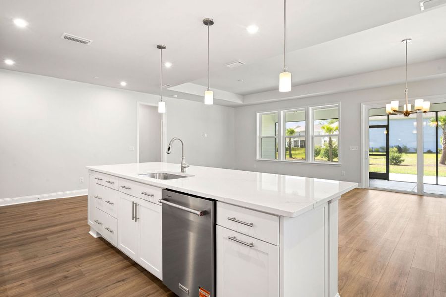 Furnished interior view inside a new home in Waterways, Richmond Hill (Image 8).