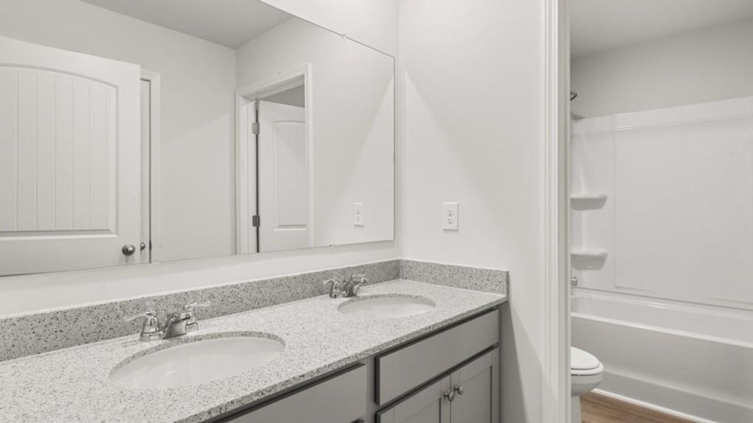 Furnished interior view inside a new home in Lost Creek, Dallas (Image 11). Furnished interior view inside a new home in Lost Creek, Dallas (Image 11).