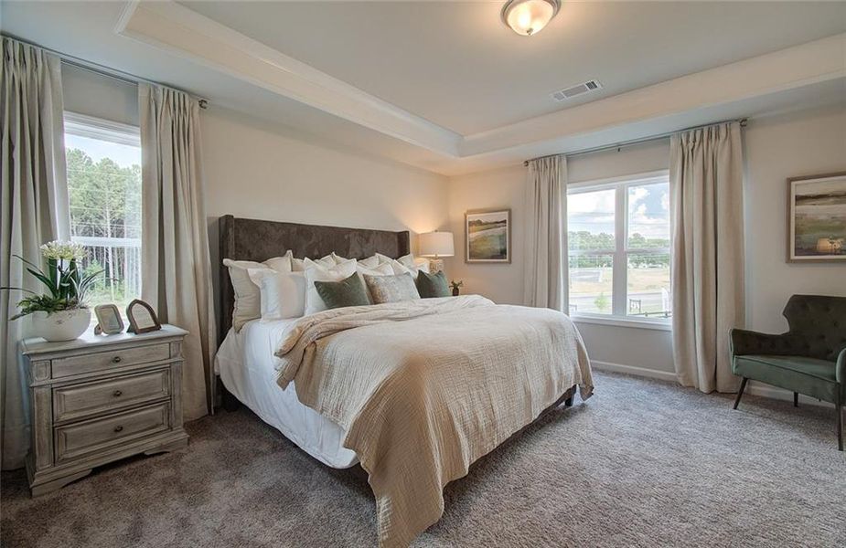 Furnished interior view inside a new home in Crofton Place Enclave, Snellville (Image 5).
