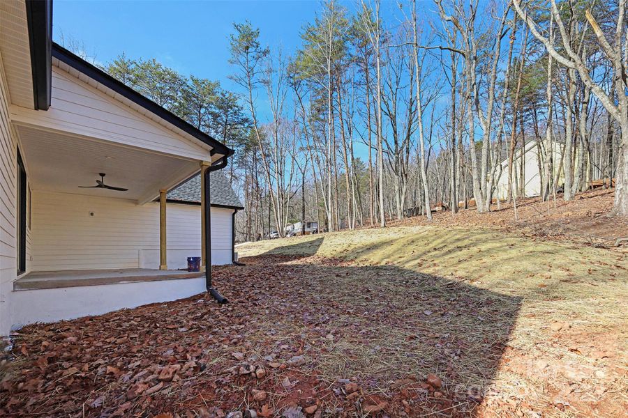 Exterior details and patio area of a home in , York (Image 26).