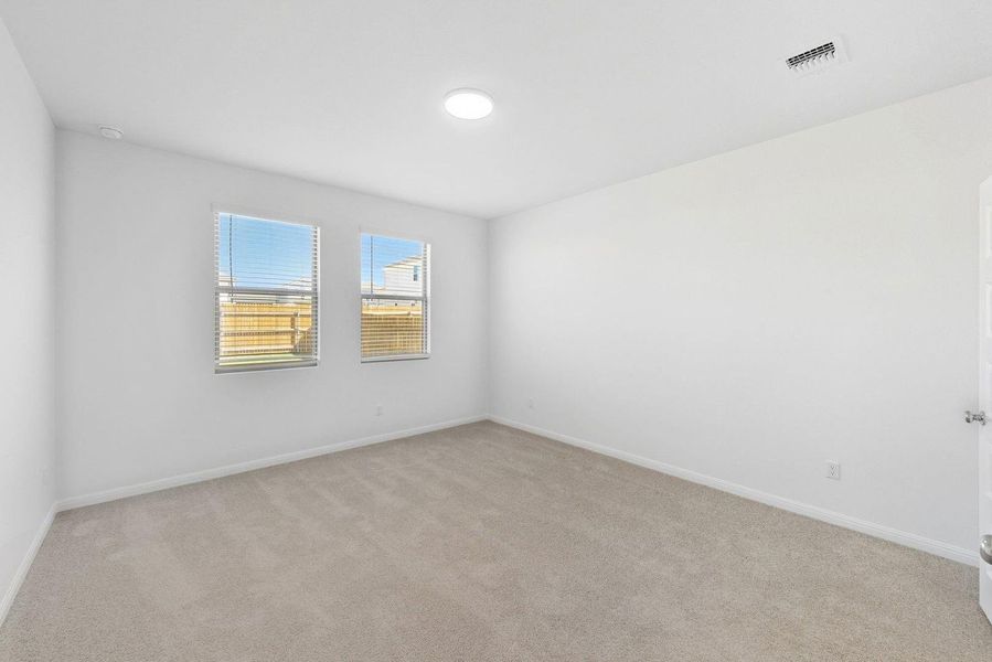 Spacious, unfurnished interior of a new home in Trinity Ranch, Elgin (Image 20). Spacious, unfurnished interior of a new home in Trinity Ranch, Elgin (Image 20).