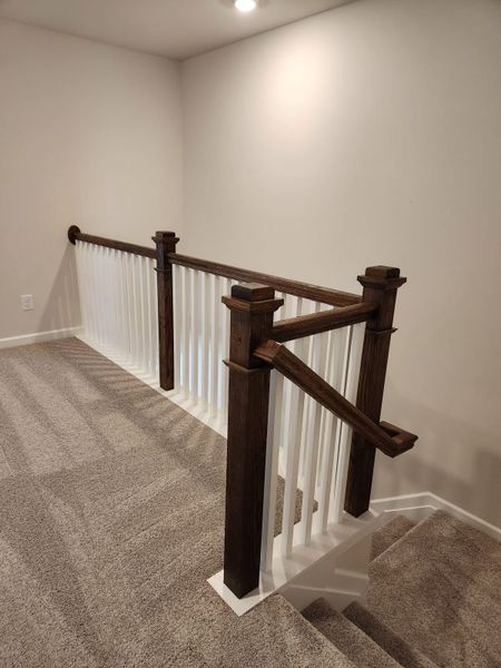 Representative unfurnished interior of a home built from the Springdale Townhome by Piedmont Residential in The Retreat at Browns Ridge, Newnan (Image 24).