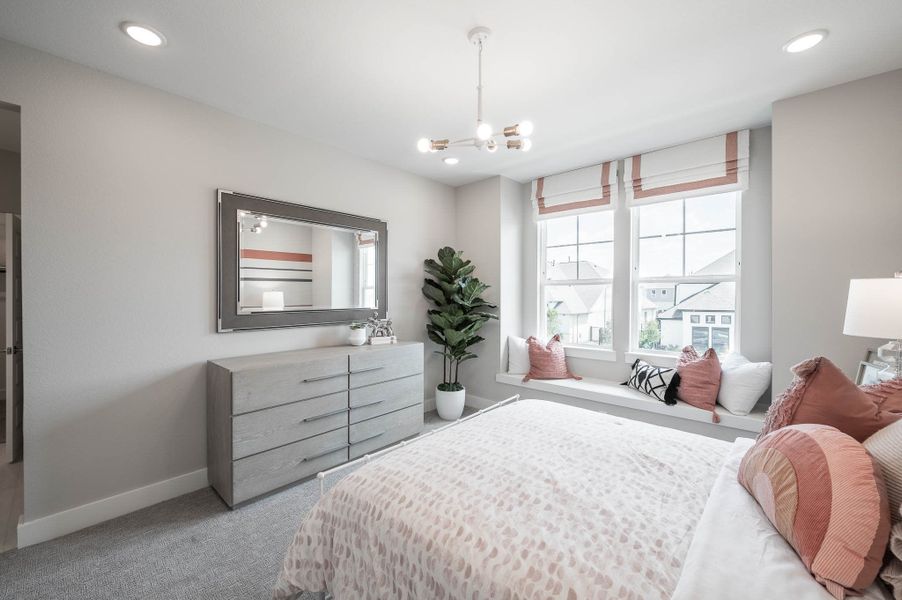 Representative furnished interior of a home built from the Casoria by Tri Pointe Homes in The Estates at James Lane, Fulshear (Image 51).