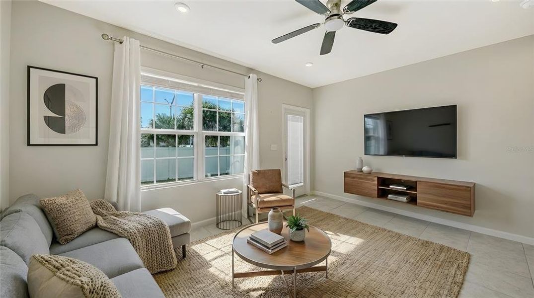 Furnished interior view inside a new home in , Bradenton (Image 14).
