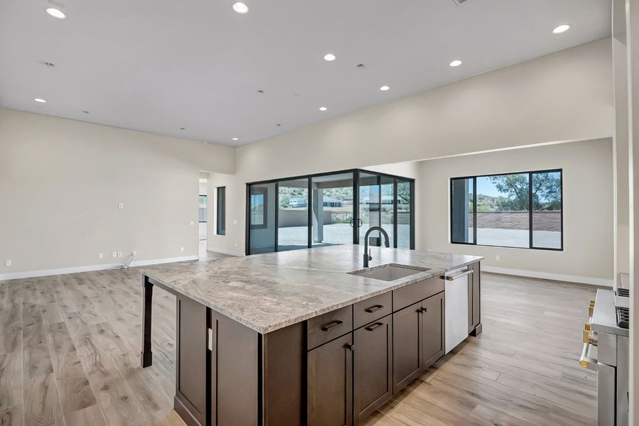 Furnished interior view inside a new home in Estates at Kings Ranch, Gold Canyon (Image 30).