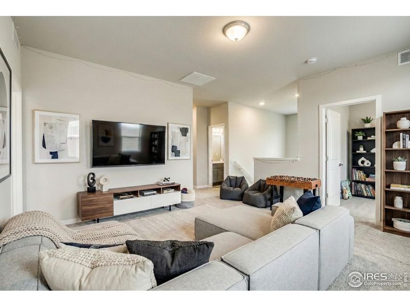 Furnished interior view inside a new home in Hidden Creek, Frederick (Image 11).