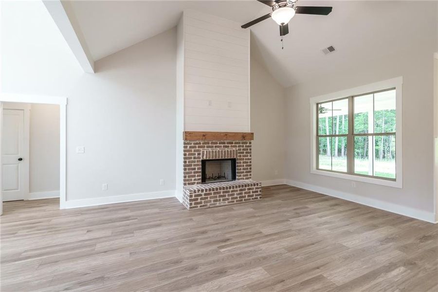 Spacious, unfurnished interior of a new home in , Social Circle (Image 26). Spacious, unfurnished interior of a new home in , Social Circle (Image 26).