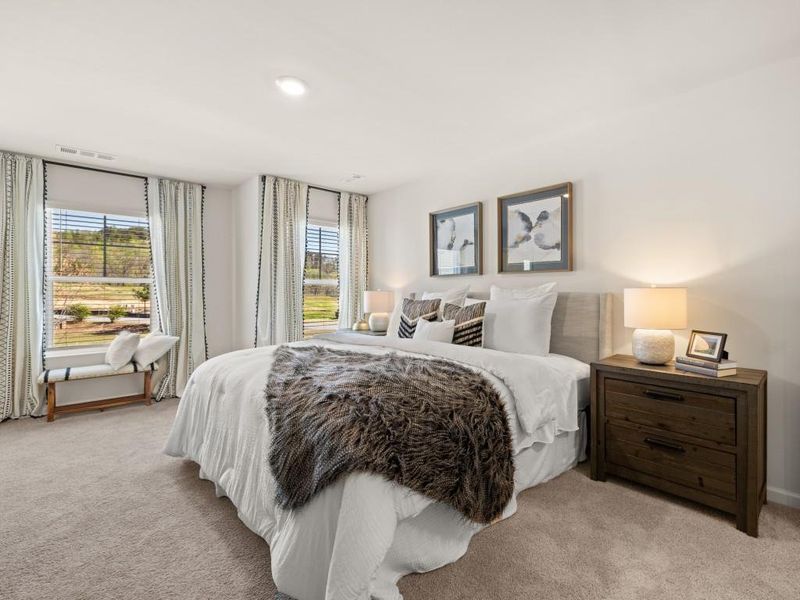 Furnished interior view inside a new home in Mountain Park, Dahlonega (Image 19). Furnished interior view inside a new home in Mountain Park, Dahlonega (Image 19).