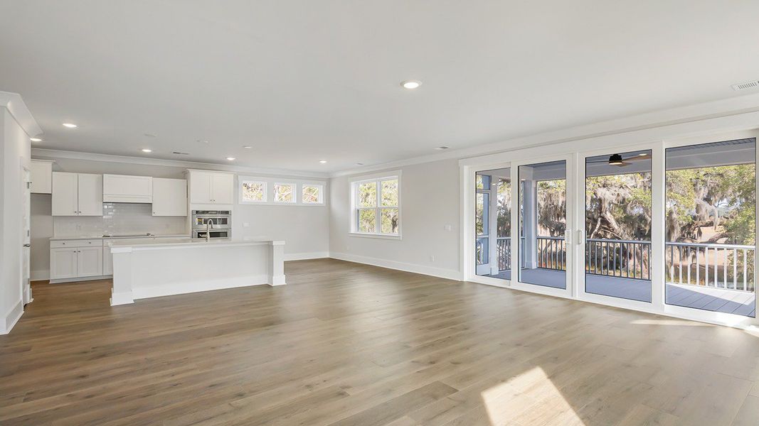 Spacious, unfurnished interior of a new home in Rivers Reach, Yemassee (Image 23).