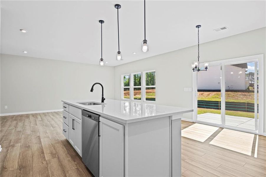 Furnished interior view inside a new home in Sage Woods, Dallas (Image 7).