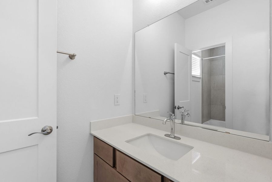 Furnished interior view inside a new home in Attwater, Waller (Image 12).