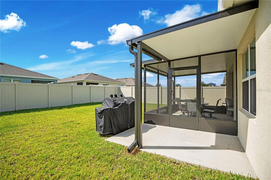 Exterior details and patio area of a home in , Sanford (Image 29).