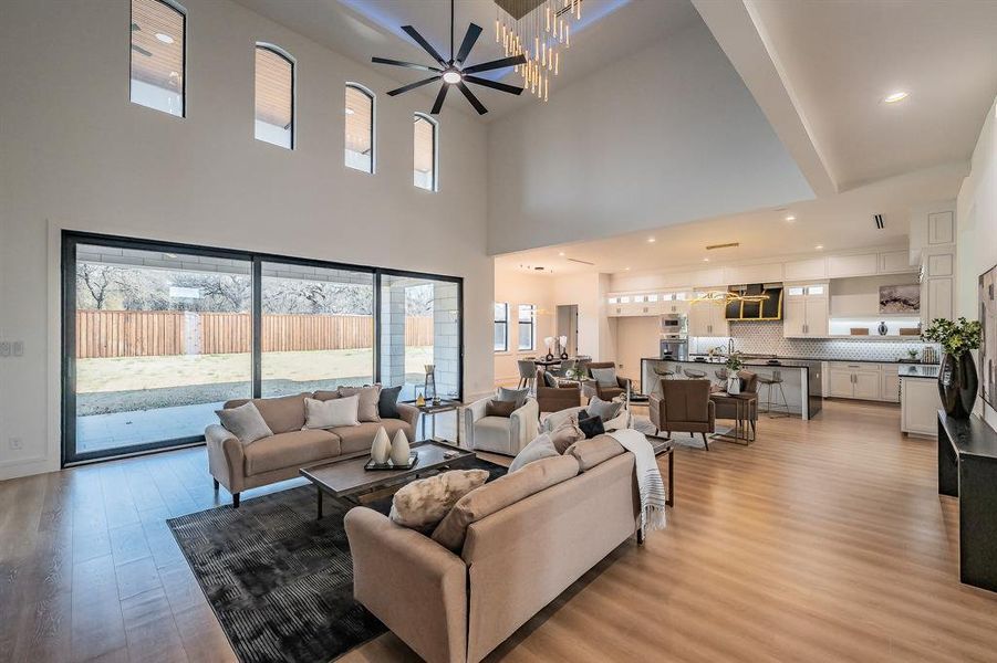 Furnished interior view inside a new home in , Colleyville (Image 30).