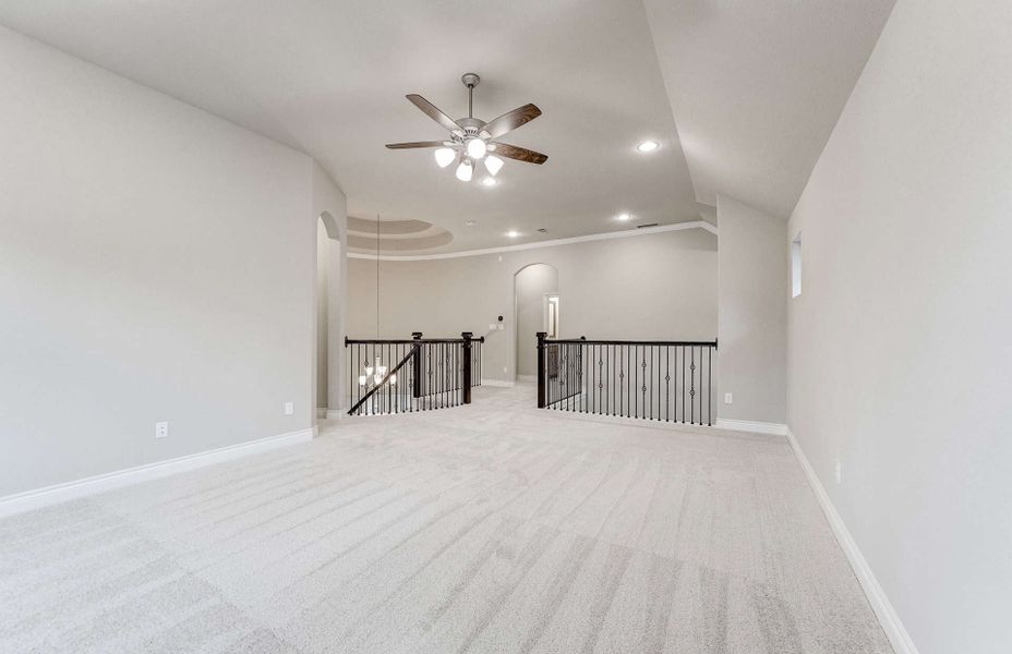 Spacious, unfurnished interior of a new home in The Highlands 55′, Porter (Image 36).