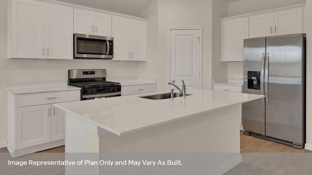 Representative furnished interior of a home built from the The Harris by D.R. Horton in Paramount, Kyle (Image 10).