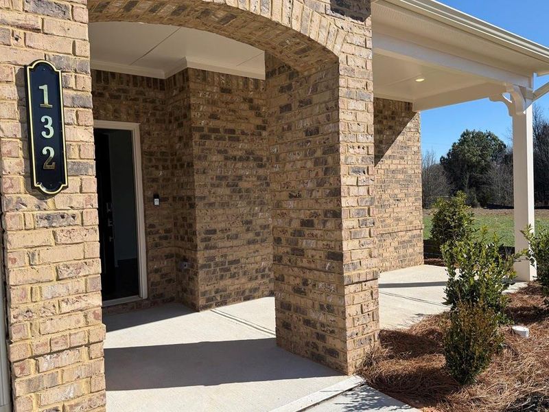 Exterior details and patio area of a home in Bennett Farm, Loganville (Image 2). Exterior details and patio area of a home in Bennett Farm, Loganville (Image 2).